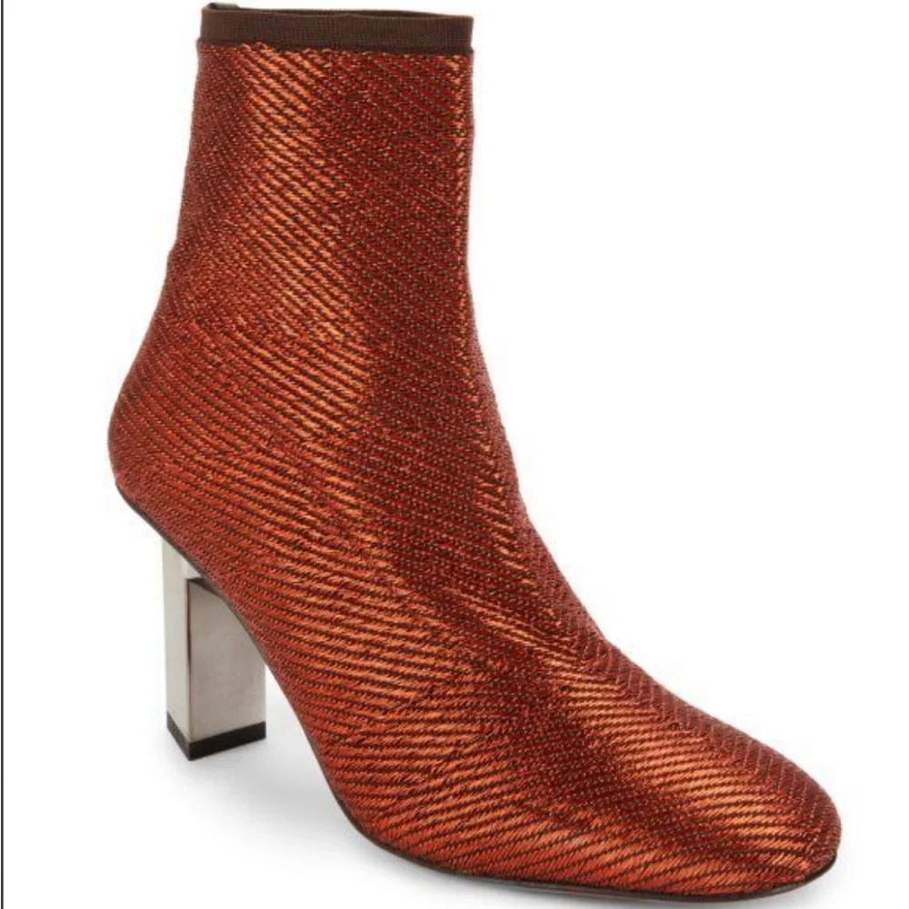 Clergerie metallic Jany Ankle Boots ($725) - Picture 9 of 9
